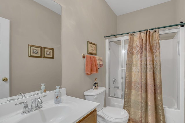 237 Woodmaker Ct, Nashville, TN 37214 - bathroom with shower / tub combo with curtain and vanity