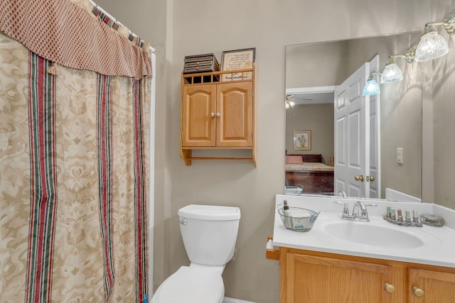 237 Woodmaker Ct, Nashville, TN 37214 - full bathroom with vanity and ceiling fan