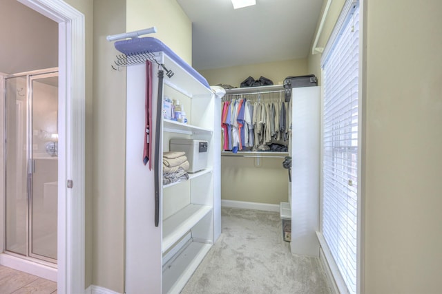 1222 Broadmoor Cir, Franklin, TN 37067 - walk in closet featuring carpet