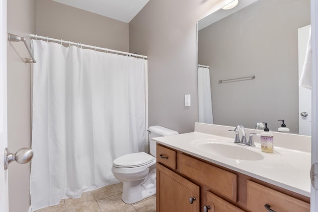 1057 Nealcrest Cir, Spring Hill, TN 37174 - full bath with vanity and tile patterned flooring