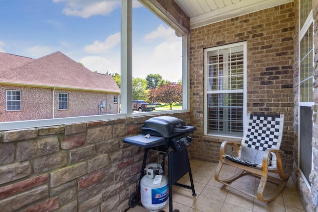 1057 Nealcrest Cir, Spring Hill, TN 37174 - view of patio / terrace featuring grilling area