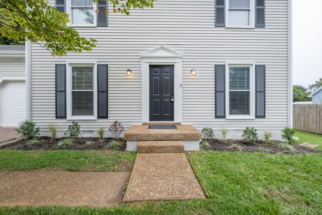 1524 Stone Hill Rd, Mount Juliet, TN 37122 - property entrance featuring an attached garage