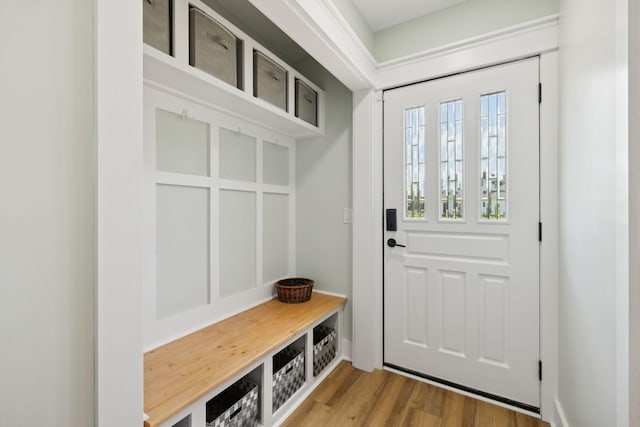 1237 Abiff Rd, Bon Aqua, TN 37025 - mudroom with light wood-style flooring and baseboards