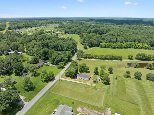 1237 Abiff Rd, Bon Aqua, TN 37025 - drone / aerial view of a heavily wooded area