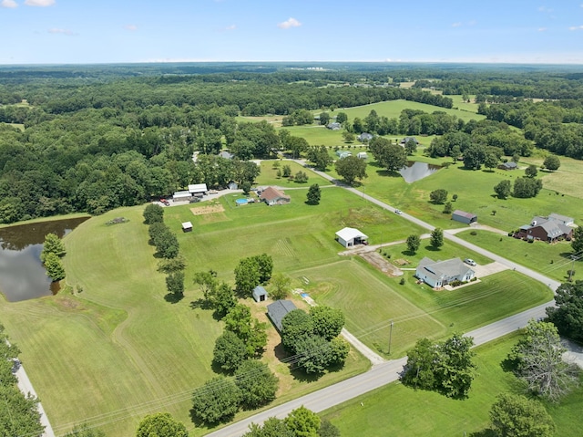 1237 Abiff Rd, Bon Aqua, TN 37025 - aerial view of a nearby body of water