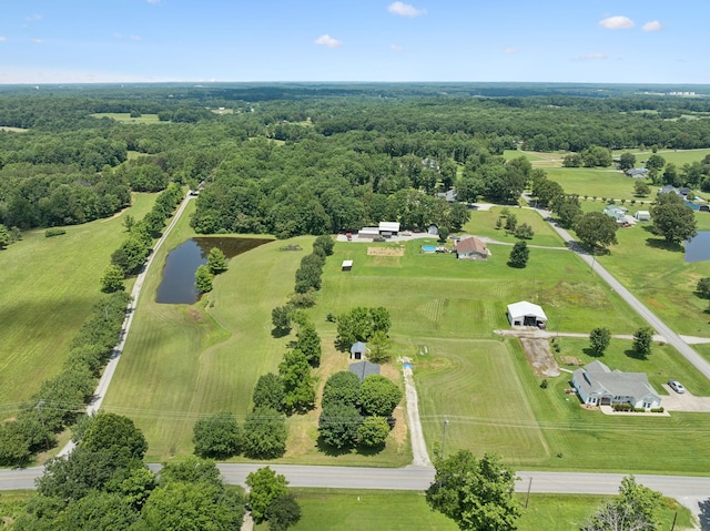1237 Abiff Rd, Bon Aqua, TN 37025 - aerial view of a nearby body of water