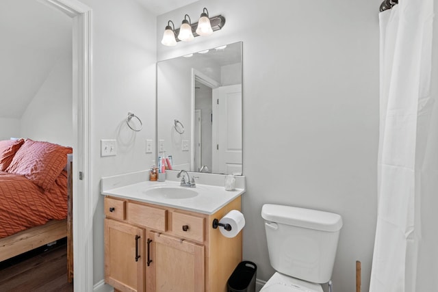 2957 Stewart Campbell Pt, Spring Hill, TN 37174 - ensuite bathroom featuring vanity and wood finished floors