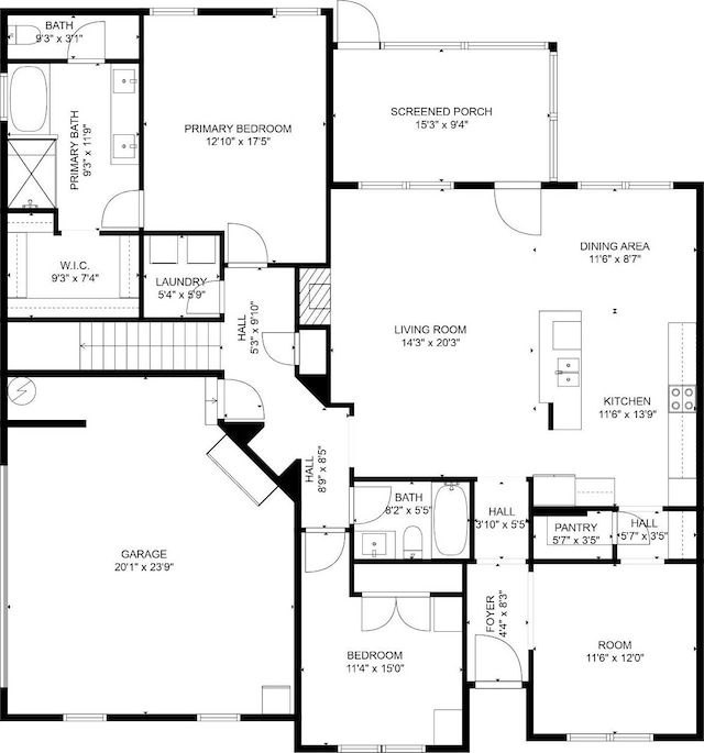 2957 Stewart Campbell Pt, Spring Hill, TN 37174 - view of property floor plan