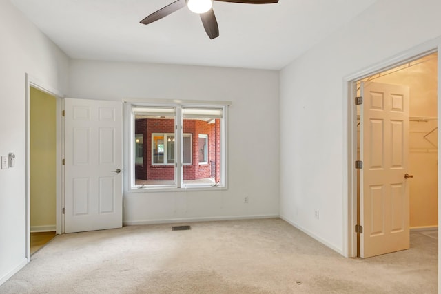 822 Old Jefferson Pike, Smyrna, TN 37167 - unfurnished room featuring light colored carpet and ceiling fan