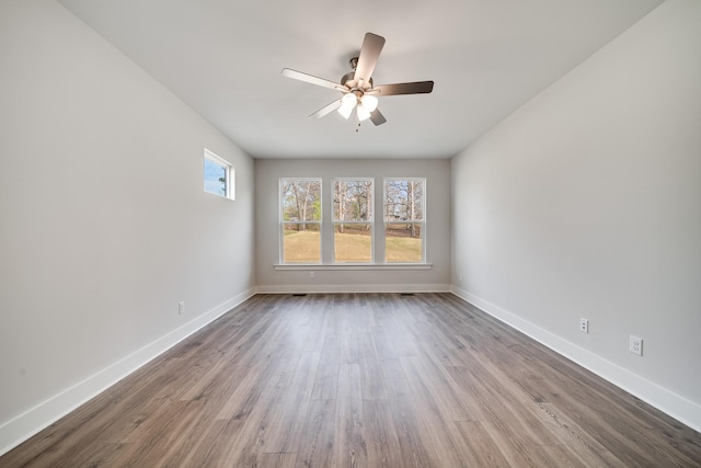 7274 Fairlawn Dr, Fairview, TN 37062 - unfurnished room with wood finished floors and a ceiling fan