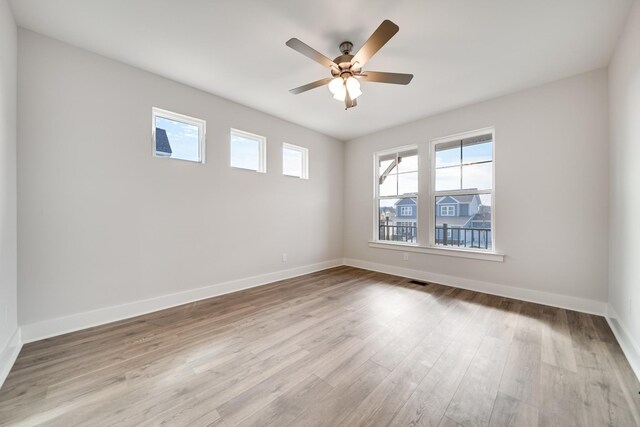 7274 Fairlawn Dr, Fairview, TN 37062 - empty room featuring wood finished floors and a ceiling fan