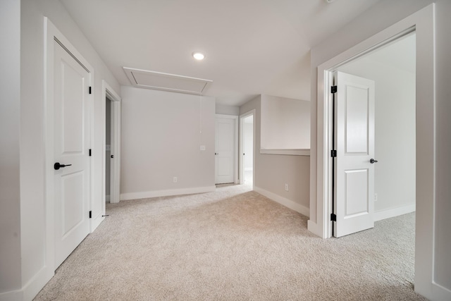 7274 Fairlawn Dr, Fairview, TN 37062 - empty room featuring carpet flooring, attic access, and recessed lighting