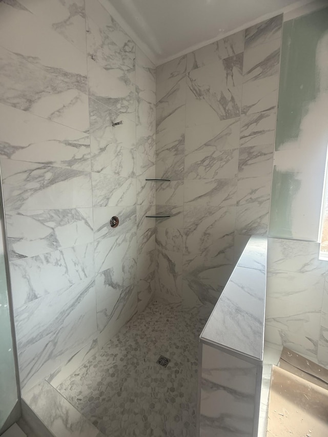 7266 Fairlawn Dr, Fairview, TN 37062 - bathroom featuring a tile shower
