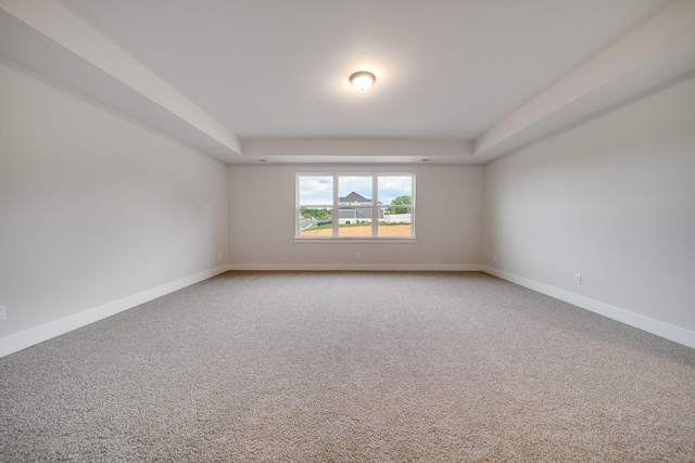 7266 Fairlawn Dr, Fairview, TN 37062 - empty room with light carpet and a raised ceiling
