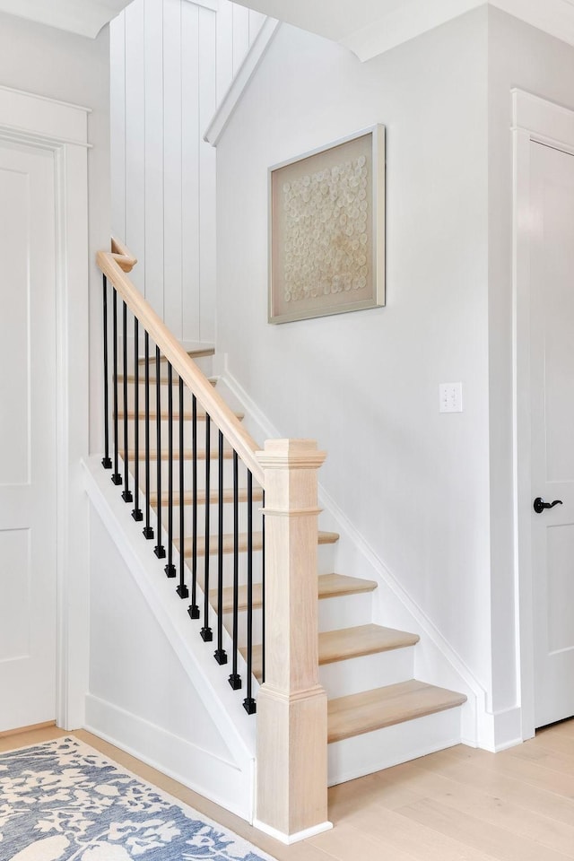 7428 Twill Heights Loop W, Fairview, TN 37062 - stairway with wood finished floors