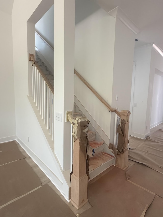 7262 Fairlawn Dr, Fairview, TN 37062 - staircase with baseboards