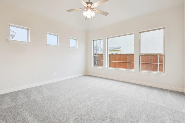 7261 Fairlawn Dr, Fairview, TN 37062 - carpeted spare room featuring baseboards and a ceiling fan