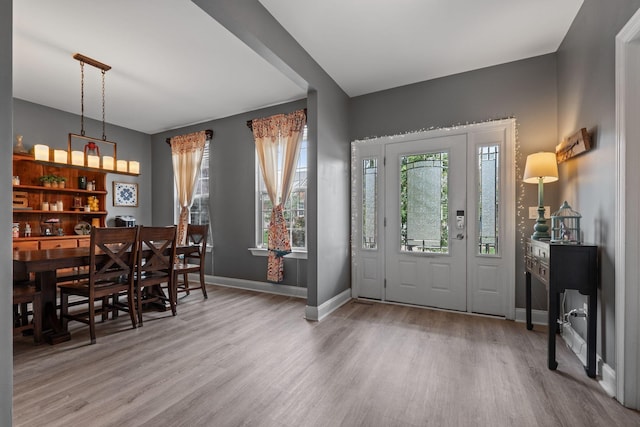 1301 Drury Ln, Mount Juliet, TN 37122 - foyer with wood finished floors and healthy amount of natural light