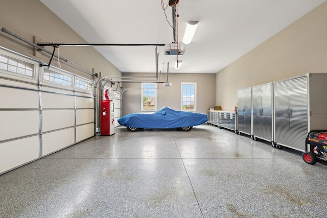 624 Twin View Dr, Murfreesboro, TN 37128 - garage with a garage door opener and water heater