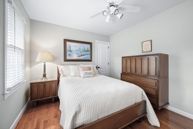 395 Glendower Pl, Franklin, TN 37064 - bedroom featuring wood finished floors and ceiling fan