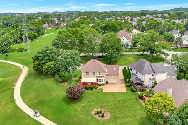395 Glendower Pl, Franklin, TN 37064 - aerial perspective of suburban area