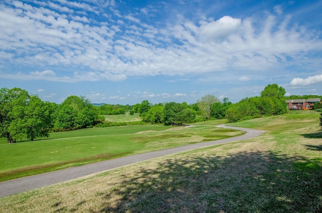395 Glendower Pl, Franklin, TN 37064 - view of home's community featuring a yard, view of scattered trees, and golf course view