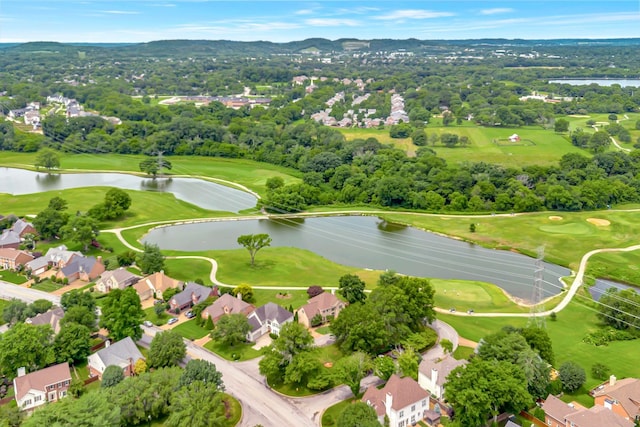 395 Glendower Pl, Franklin, TN 37064 - aerial perspective of suburban area featuring a large body of water