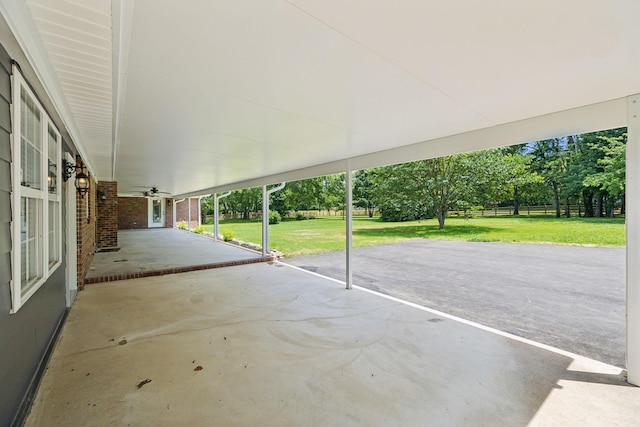 1061 Alford Rd, Murfreesboro, TN 37129 - view of patio with ceiling fan
