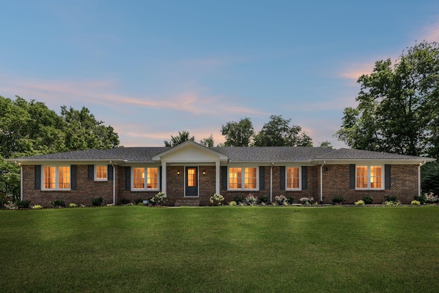 1061 Alford Rd, Murfreesboro, TN 37129 - ranch-style house featuring a front lawn and brick siding