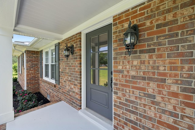 1061 Alford Rd, Murfreesboro, TN 37129 - view of exterior entry featuring a porch and brick siding