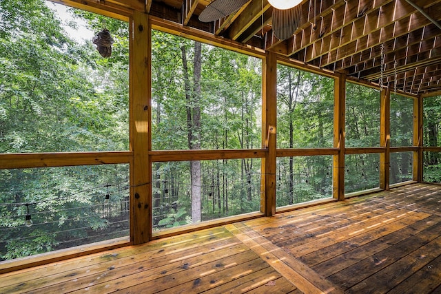 655 Lakeside Dr, Smithville, TN 37166 - view of unfurnished sunroom