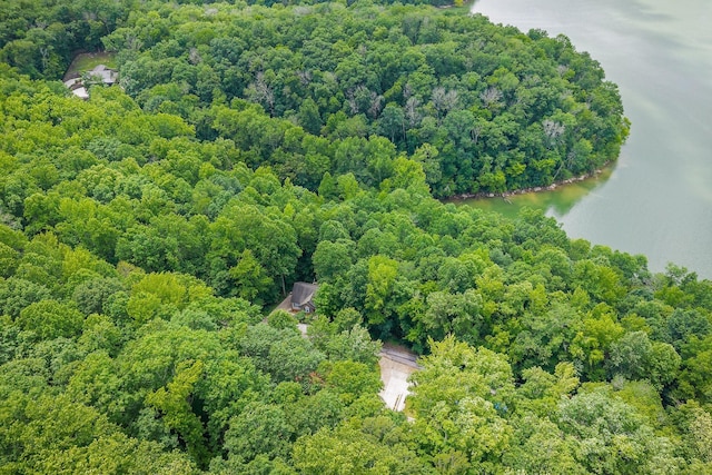 655 Lakeside Dr, Smithville, TN 37166 - aerial view of a heavily wooded area and a nearby body of water