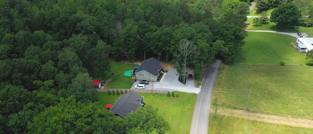 785 Grindstone Hollow Rd, Dickson, TN 37055 - bird's eye view of a heavily wooded area