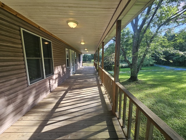 770 Jack Smith Rd, Dunlap, TN 37327 - deck with a lawn