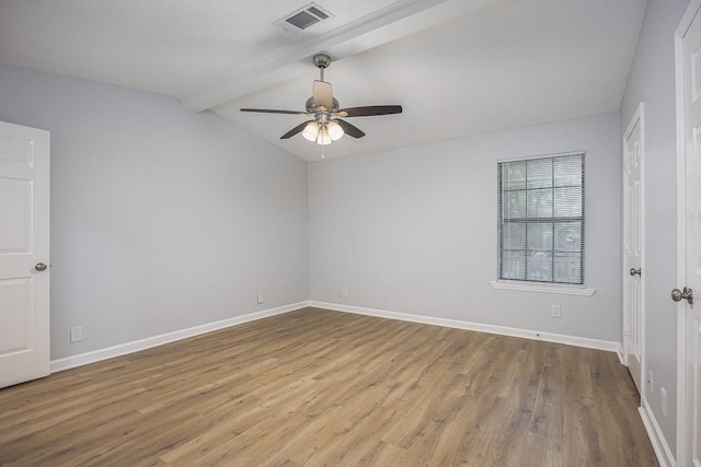 3332 Oak Trees Ct, Antioch, TN 37013 - empty room with ceiling fan and wood finished floors
