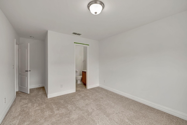 4247 Aurora Cir, Murfreesboro, TN 37127 - unfurnished bedroom featuring light colored carpet and ensuite bathroom