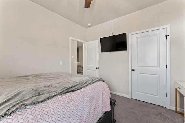 2529 Precast Dr, Columbia, TN 38401 - carpeted bedroom with a ceiling fan and baseboards