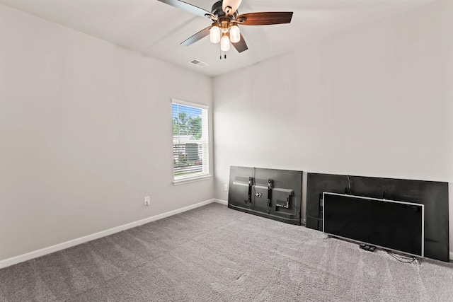 2529 Precast Dr, Columbia, TN 38401 - spare room with a ceiling fan and carpet flooring