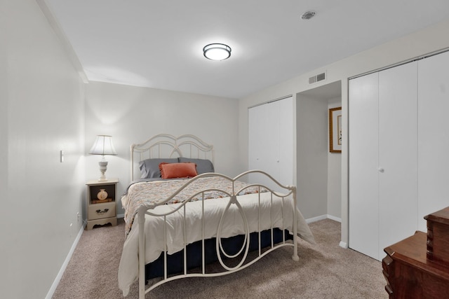 106 Dellrose Dr, Nashville, TN 37214 - bedroom featuring carpet and two closets