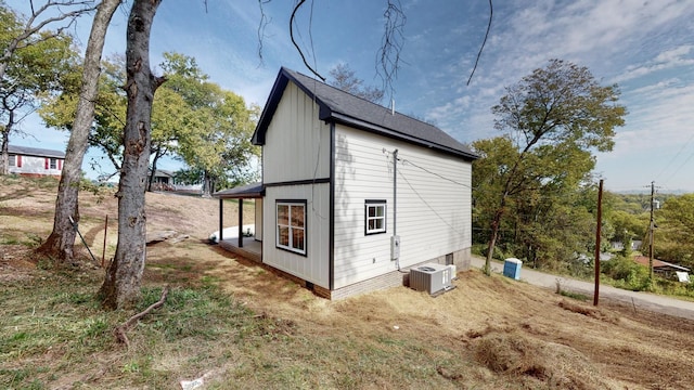 2346 Rhea Branch Rd, Ethridge, TN 38456 - view of property exterior featuring a central AC unit