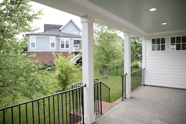 1023 Echelon Dr, Franklin, TN 37064 - porch with a yard