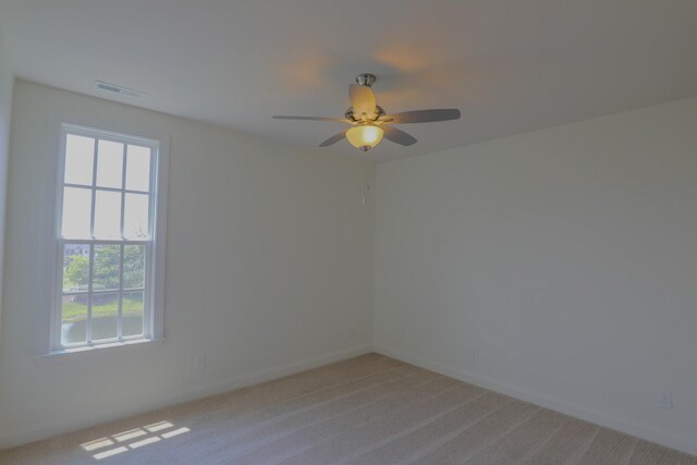 1023 Echelon Dr, Franklin, TN 37064 - spare room with a ceiling fan and light colored carpet