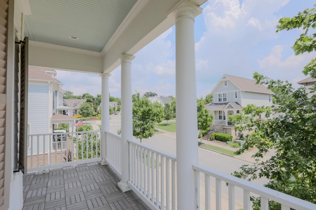 1023 Echelon Dr, Franklin, TN 37064 - porch with a residential view