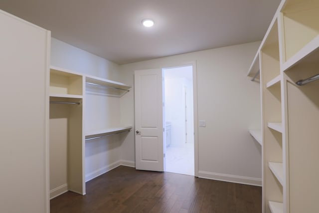 1023 Echelon Dr, Franklin, TN 37064 - spacious closet featuring dark wood-type flooring