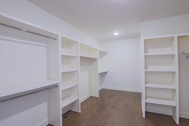 1023 Echelon Dr, Franklin, TN 37064 - walk in closet featuring dark wood finished floors
