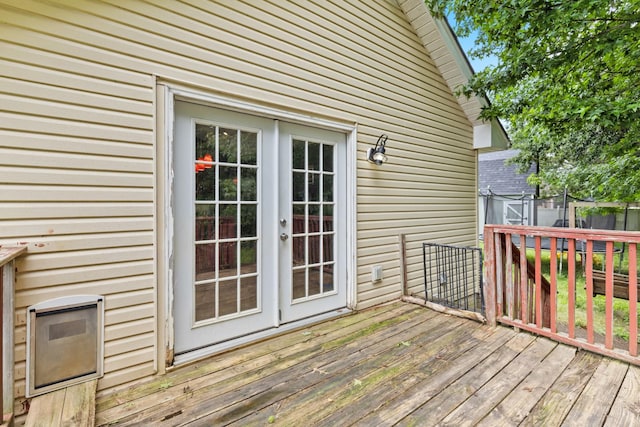 149 Cora St, Portland, TN 37148 - deck with a trampoline