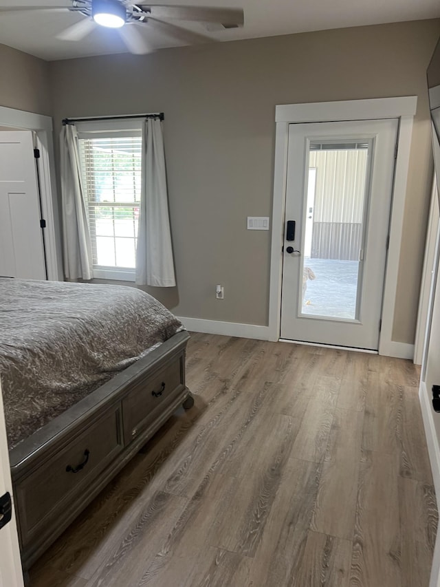 108 Chase Bend Rd, Estill Springs, TN 37330 - bedroom featuring light wood finished floors and a ceiling fan