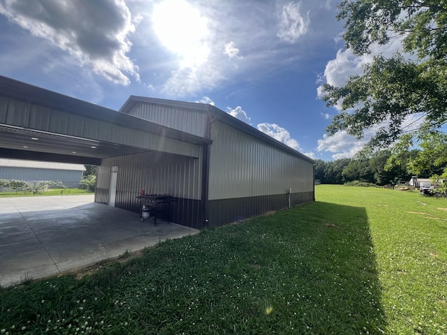 108 Chase Bend Rd, Estill Springs, TN 37330 - view of home's exterior with a yard and a carport