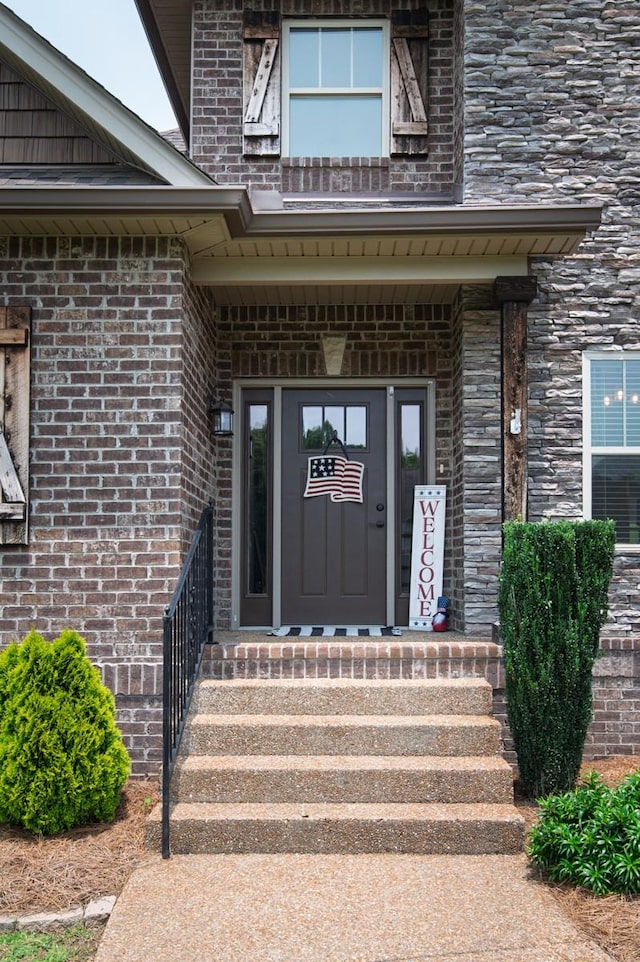 31 Harbor Pt, Lebanon, TN 37087 - view of exterior entry with brick siding