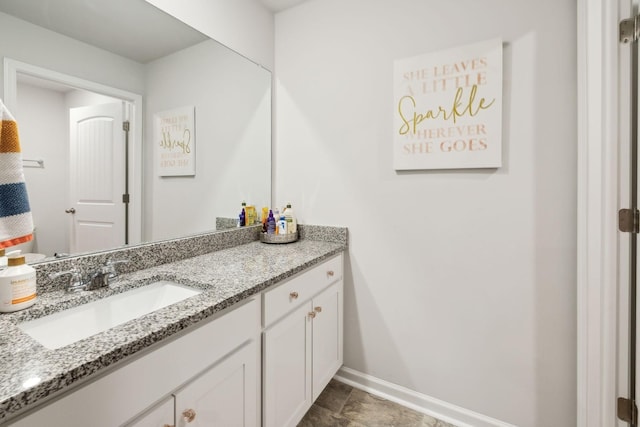 1006 Pepper Stone Dr, Lebanon, TN 37087 - bathroom with vanity and baseboards